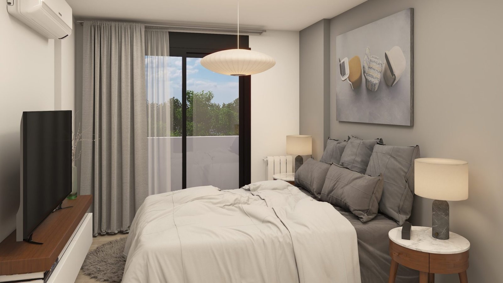 Mas Urbano -Dormitorio